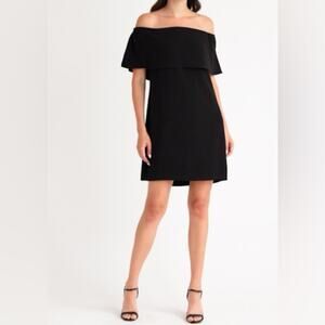Charles Henry Off the Shoulder Dress Black Women’s Sz XS
